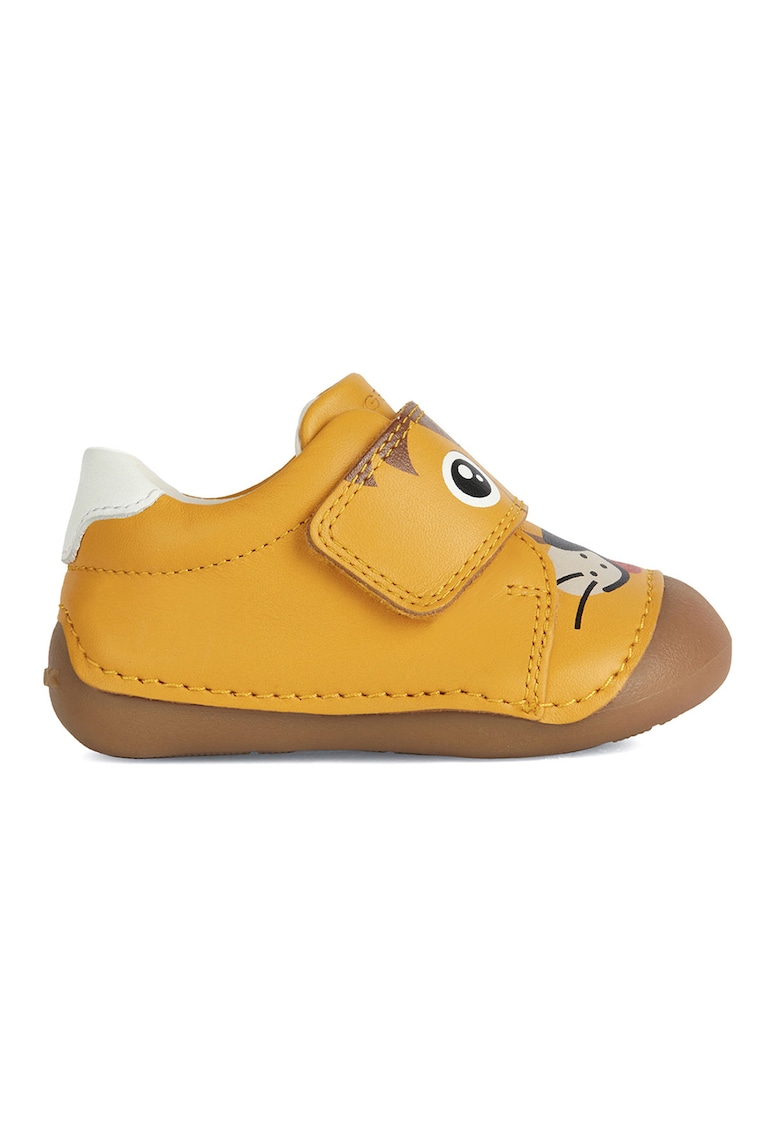 Pantofi sport de piele cu inchidere velcro