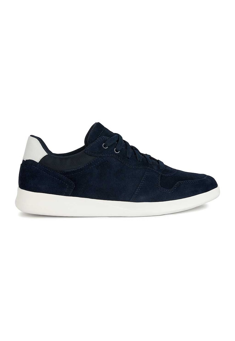 Pantofi sport low-cut de piele intoarsa