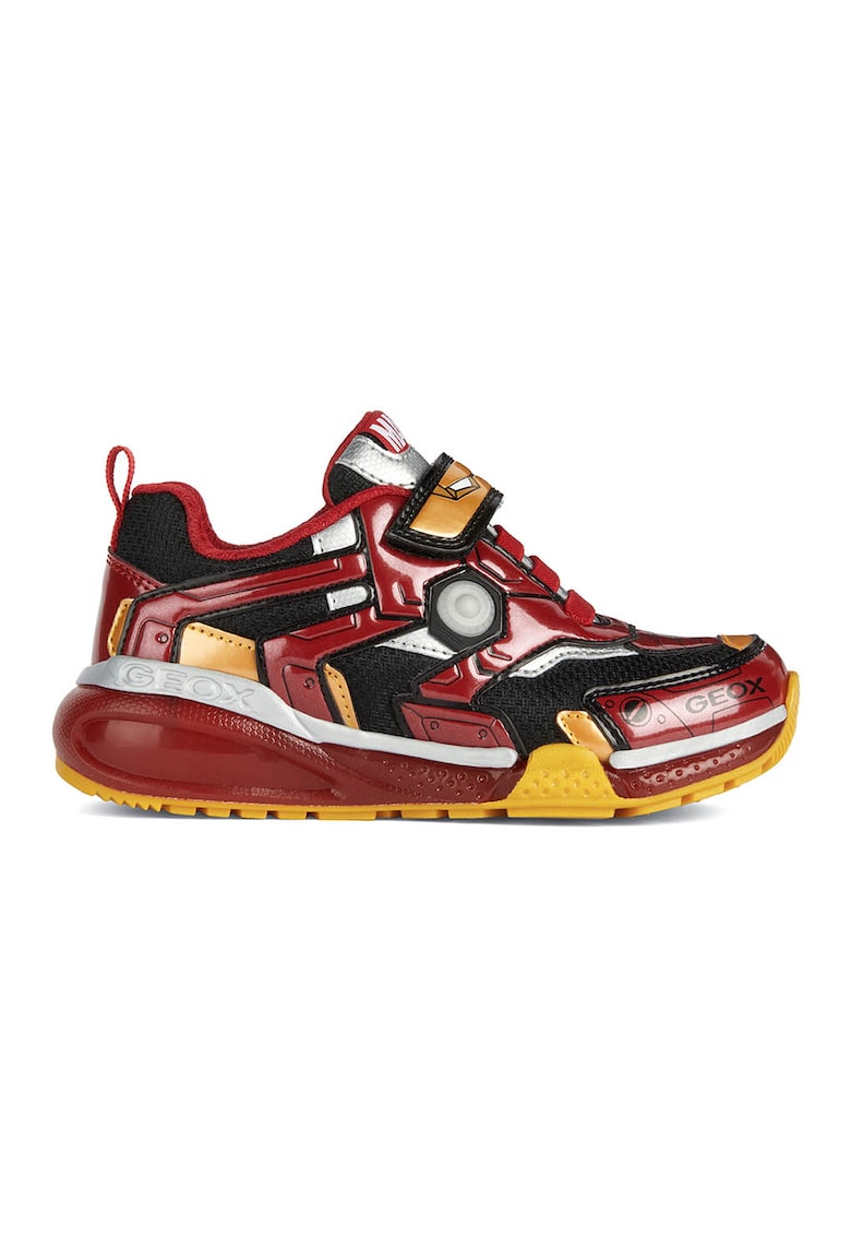 Pantofi sport de piele ecologica cu imprimeu Iron Man BAIETI 2023-06-09