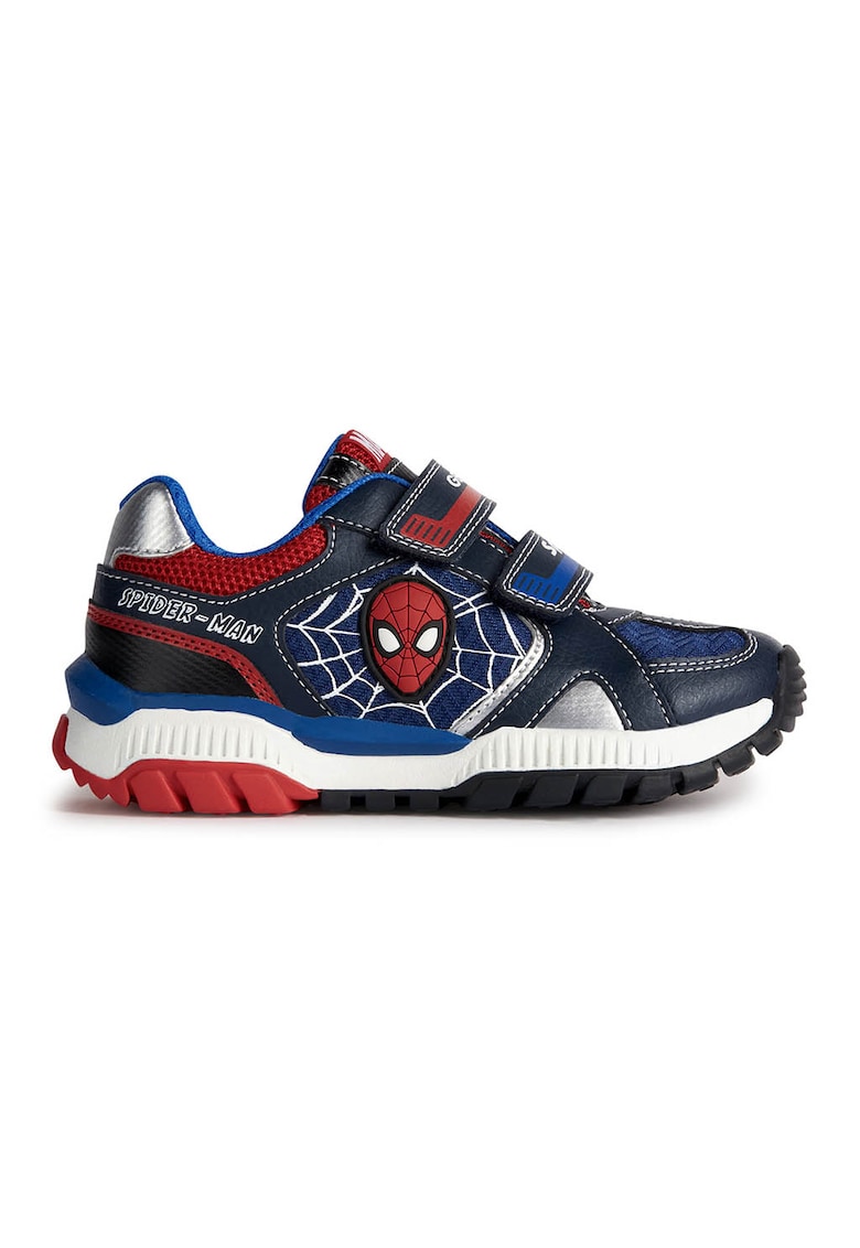 Geox Спортни обувки с велкро и шарка на Spiderman Print за Момчета Geox Спортни обувки с велкро и шарка на Spiderman Print за Момчета