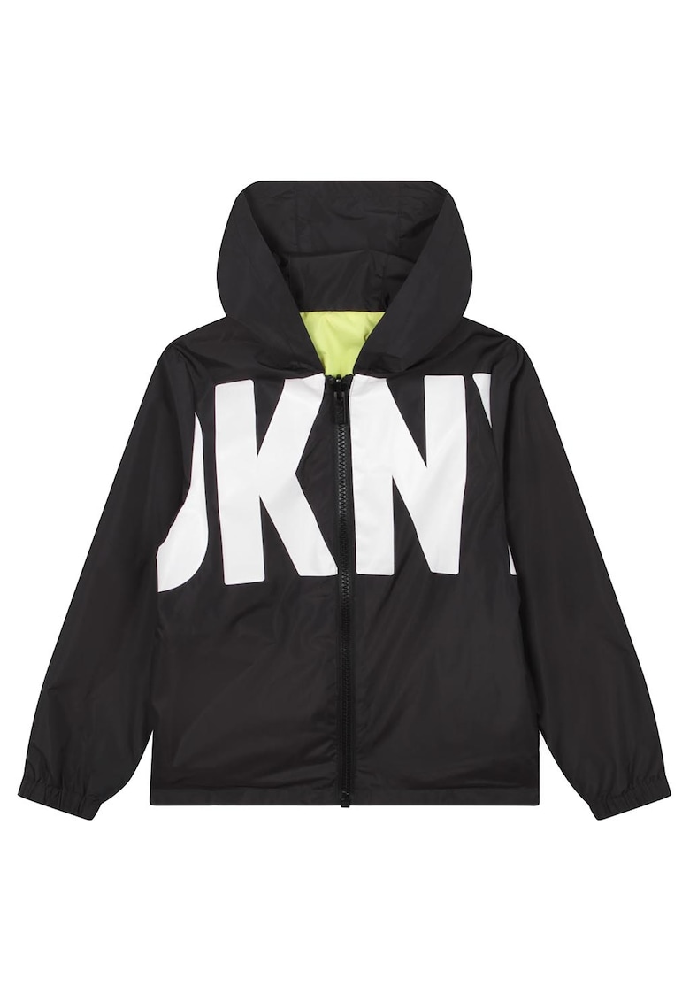 DKNY Двулицево яке с качулка за Момчета DKNY Двулицево яке с качулка за Момчета