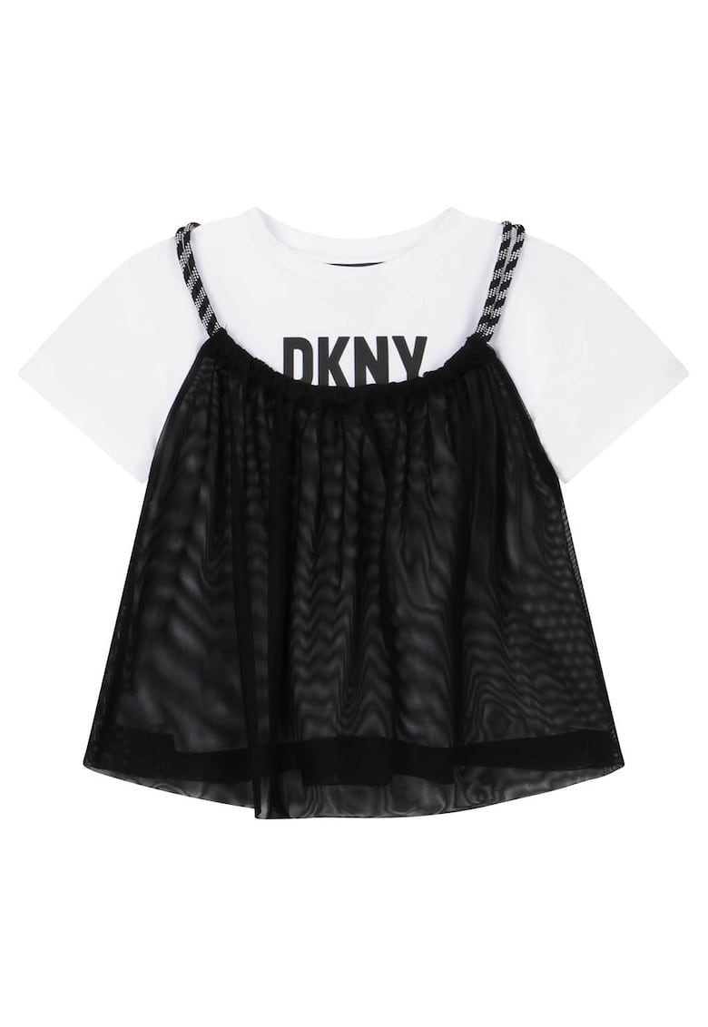 Set de tricou si top de plasa