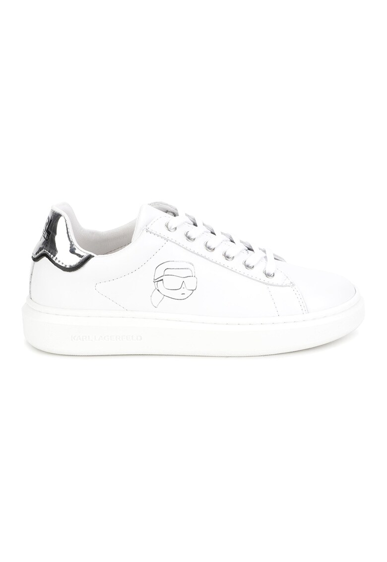 KARL LAGERFELD KIDS KARL LAGERFELD – Кожени спортни обувки за Момичета KARL LAGERFELD KIDS KARL LAGERFELD – Кожени спортни обувки за Момичета