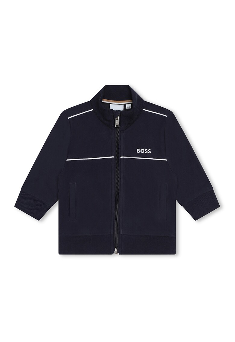 BOSS Kidswear HUGO – Суитшърт с цип и спортен панталон за Момчета BOSS Kidswear HUGO – Суитшърт с цип и спортен панталон за Момчета