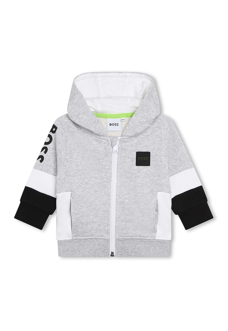 BOSS Kidswear Комплект с памук с контрасти – 2 части за Момчета BOSS Kidswear Комплект с памук с контрасти – 2 части за Момчета