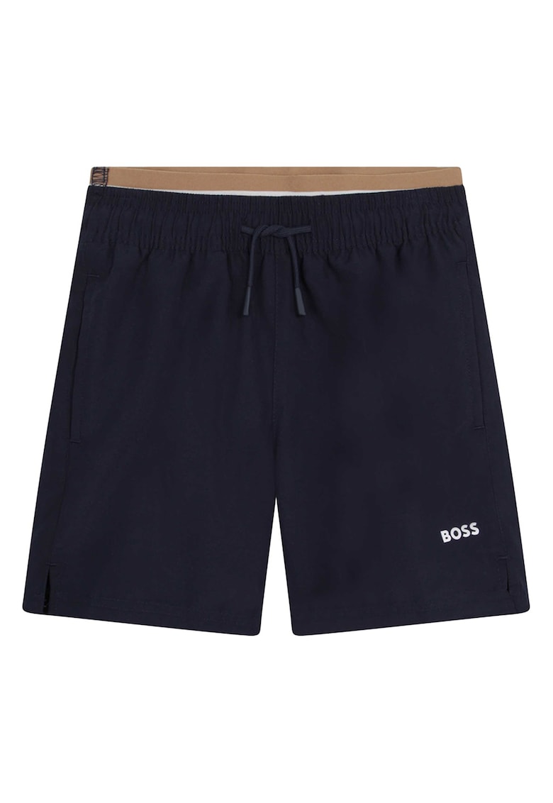 Boss Kidswear Pantaloni scurti de baie cu snur de ajustare