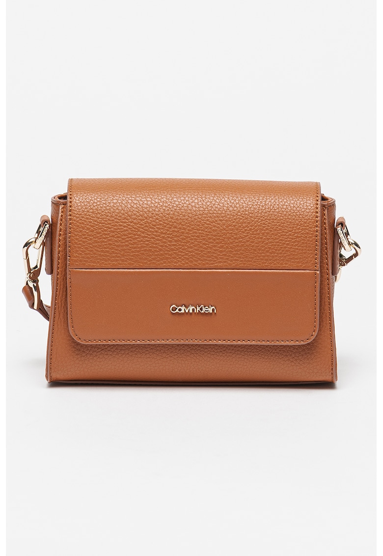 CALVIN KLEIN Чанта от еко кожа с капаче за Жени CALVIN KLEIN Чанта от еко кожа с капаче за Жени