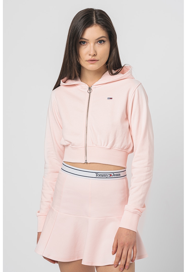 Tommy Jeans Късо худи с цип за Жени Tommy Jeans Късо худи с цип за Жени
