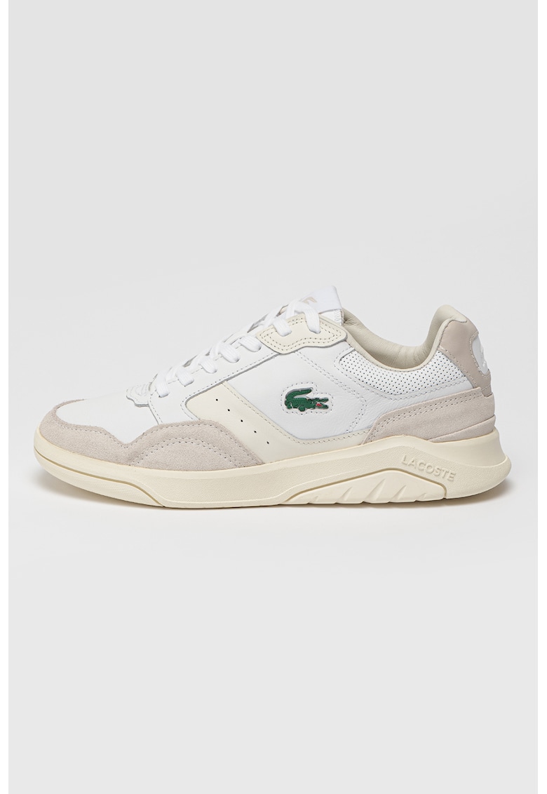 Lacoste Кожени спортни обувки Game Advance Luxe с велур за Мъже Lacoste Кожени спортни обувки Game Advance Luxe с велур за Мъже