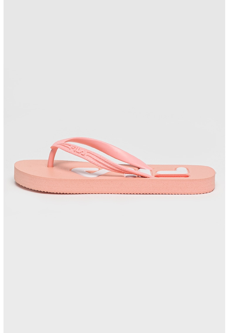 Papuci flip-flop cu model uni Troy