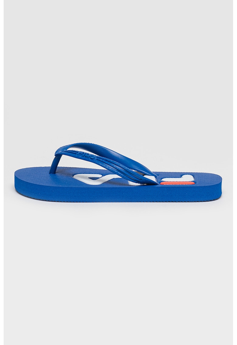 Papuci flip-flop cu model uni Troy