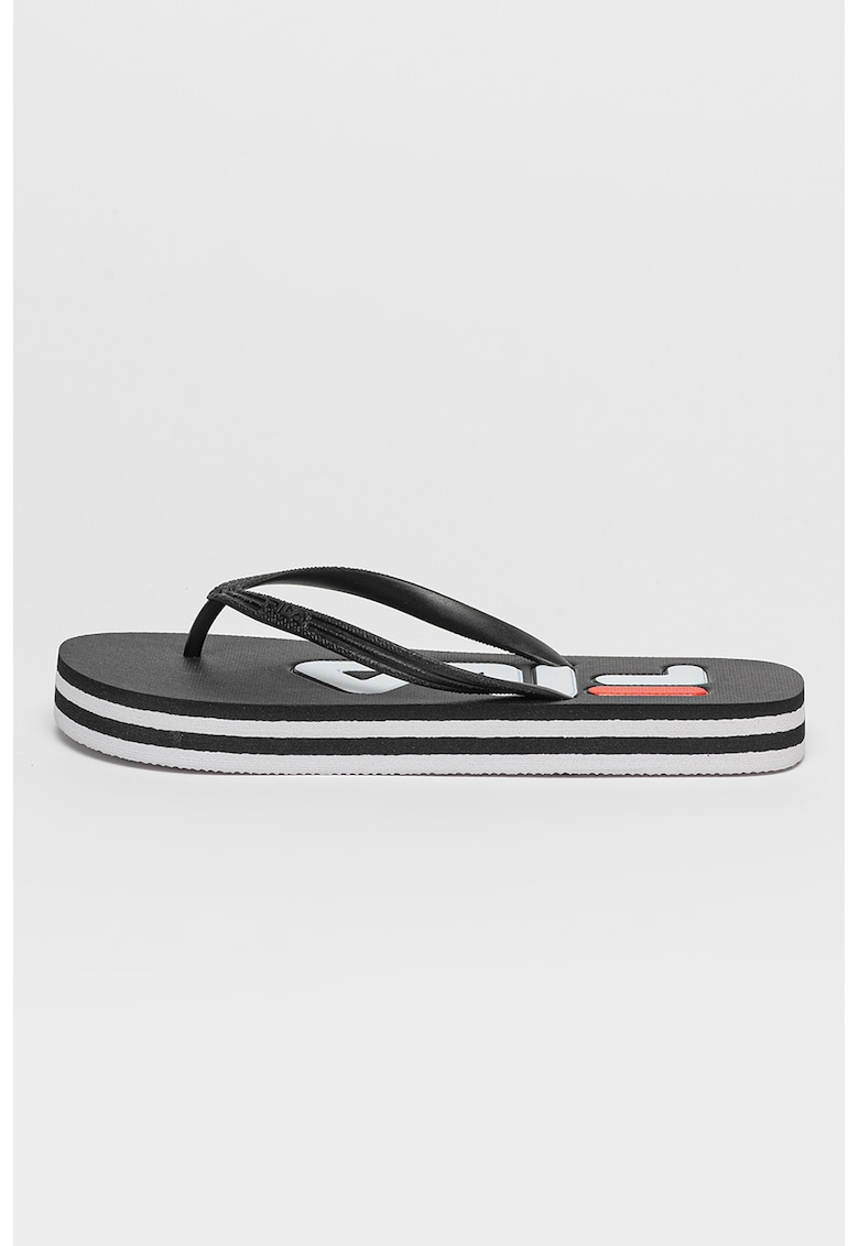 Papuci flip-flop cu logo Troy Zeppa