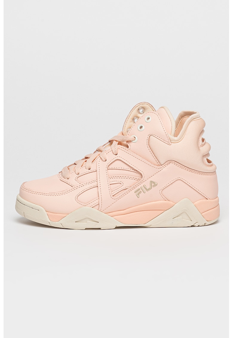 Fila Pantofi sport mid-high Cage - Roz somon