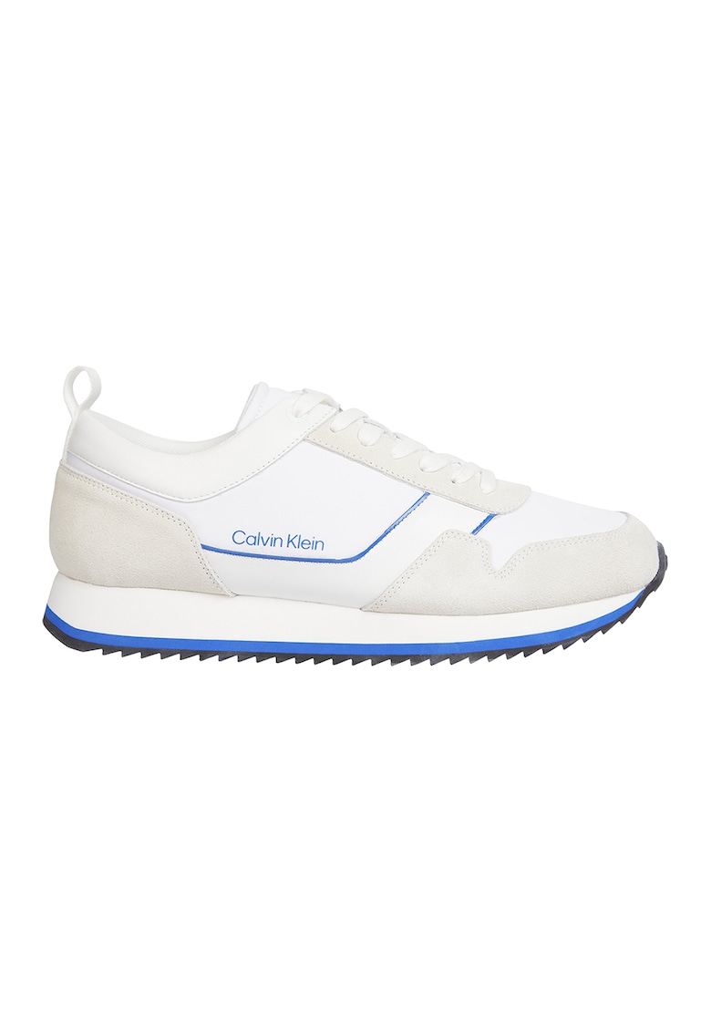 Pantofi sport cu insertii de piele intoarsa