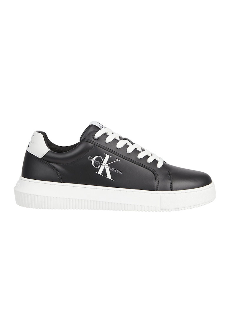 Pantofi sport low-cut de piele cu logo