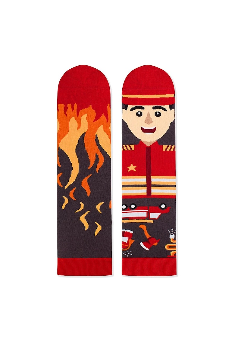 Sosete bumbac - ARTY SOCKS Firefighter