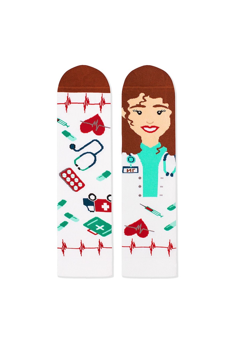 Sosete bumbac - ARTY SOCKS Doctor - Woman