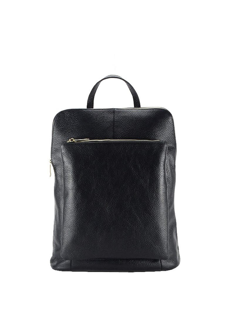 Rucsac din piele naturala 2 in1 negru 1441 123 12151