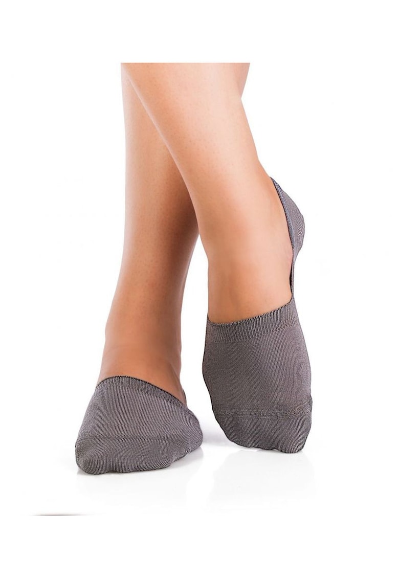 Sosete tip talpici INVISIBLE ORGANIC SOCKS GREY