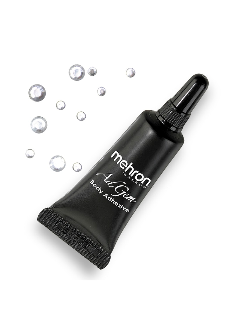 Adeziv non-latex pentru aplicarea decoratiilor AdGem Adhesive - cu 30 diamante artificiale - 5ml