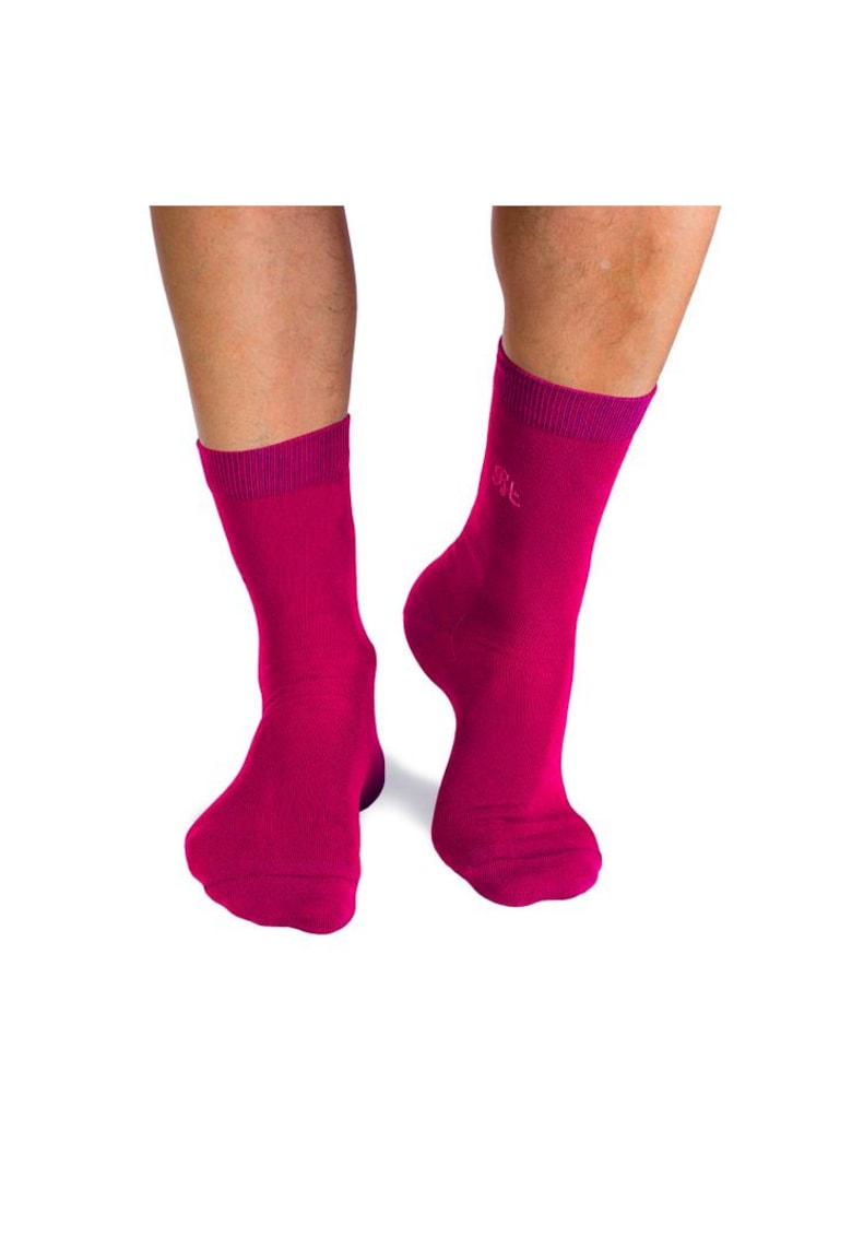 Sosete bunmac organic 98% BUMBAC Fuchsia