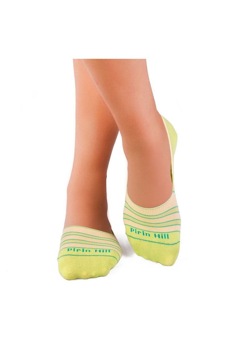 Sosete tip talpici INVISIBLE ORGANIC SOCKS Yellow