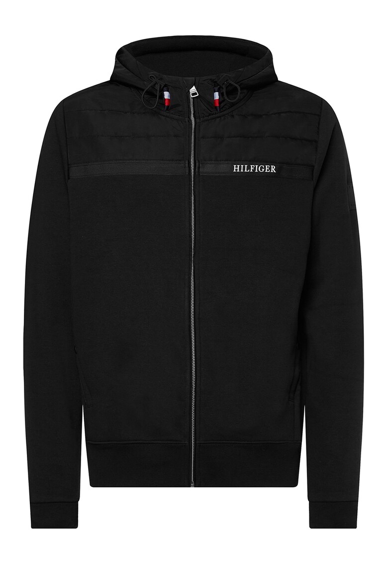 Tommy Hilfiger Худи с памук и цип за Мъже Tommy Hilfiger Худи с памук и цип за Мъже