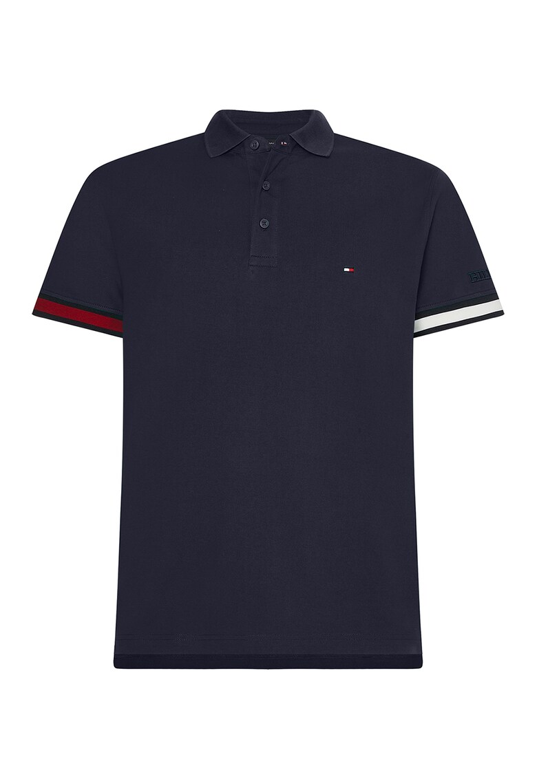 Tommy Hilfiger Памучна тениска с яка за Мъже Tommy Hilfiger Памучна тениска с яка за Мъже