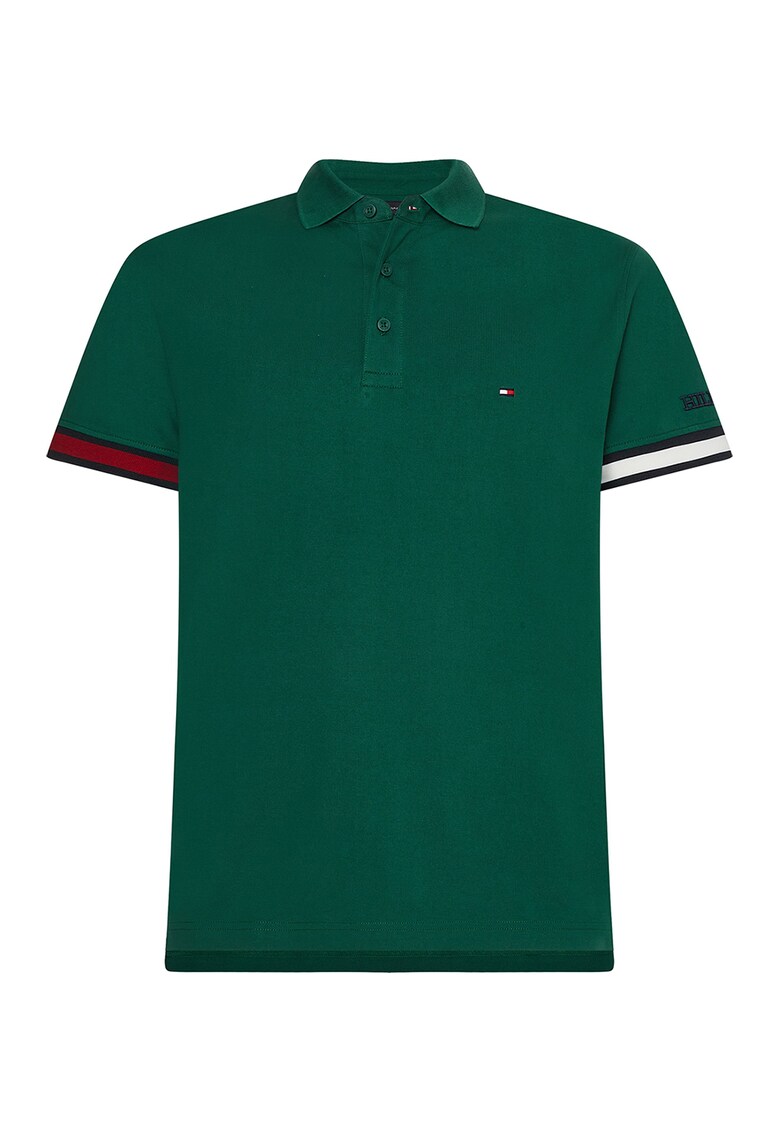 Tommy Hilfiger Памучна тениска с яка за Мъже Tommy Hilfiger Памучна тениска с яка за Мъже