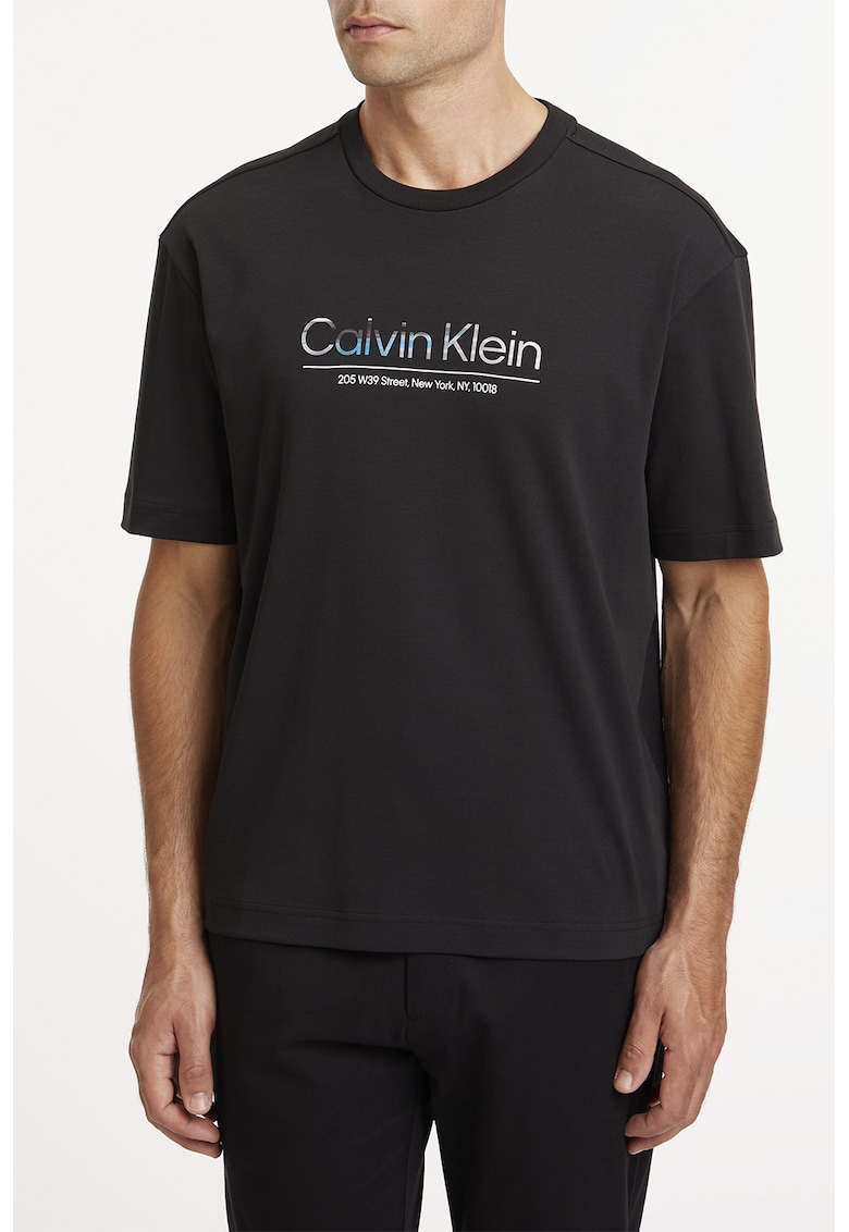 Tricou din bumbac organic cu imprimeu logo