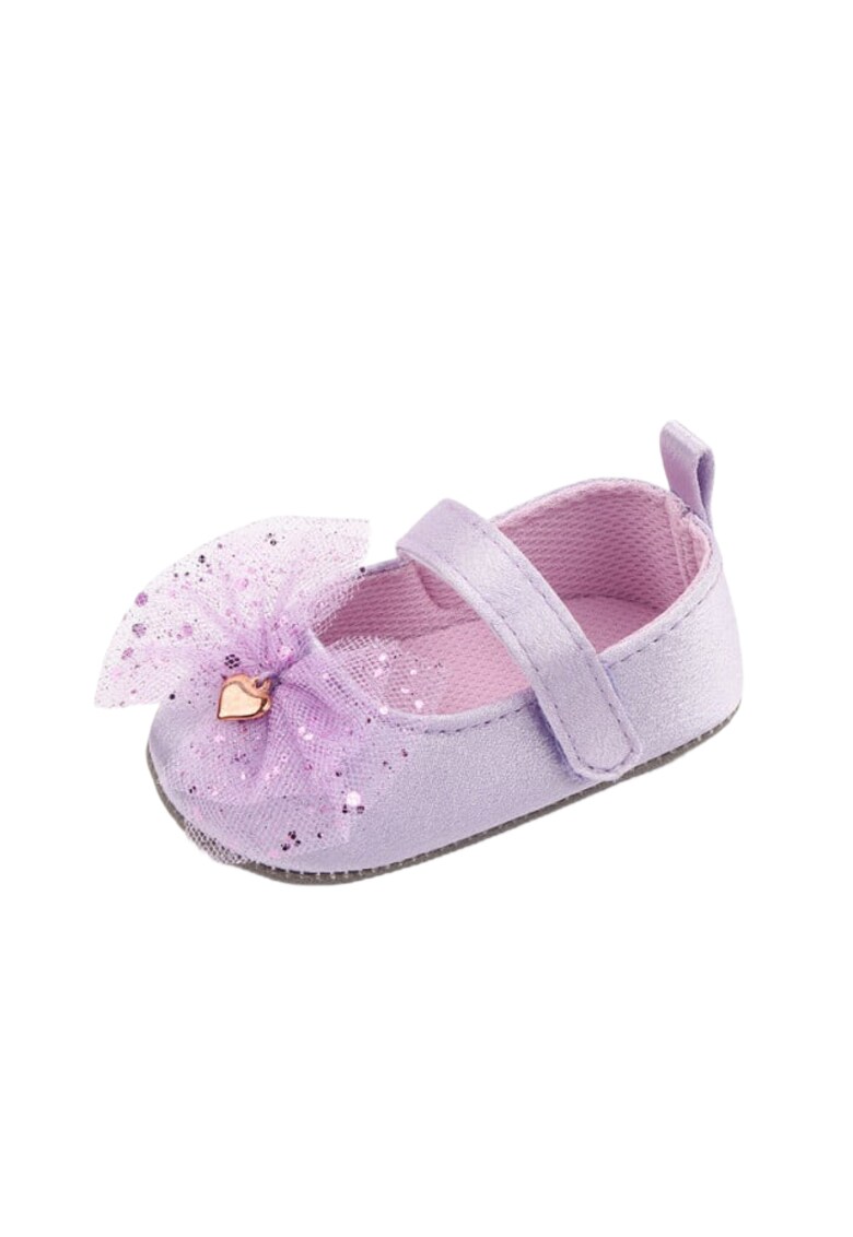 Pantofi Din Satin - Fete - Lila