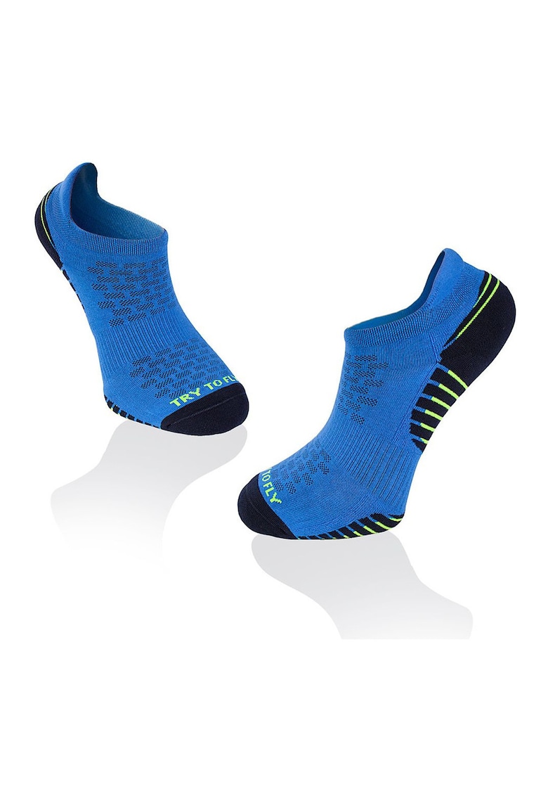 Sosete scurte - pentru alergat din bumbac organic RUNNING SNEAKER SOCKS Blue - Dark blue Sosete scurte - pentru alergat din bumbac organic RUNNING SNEAKER SOCKS Blue - Dark blue