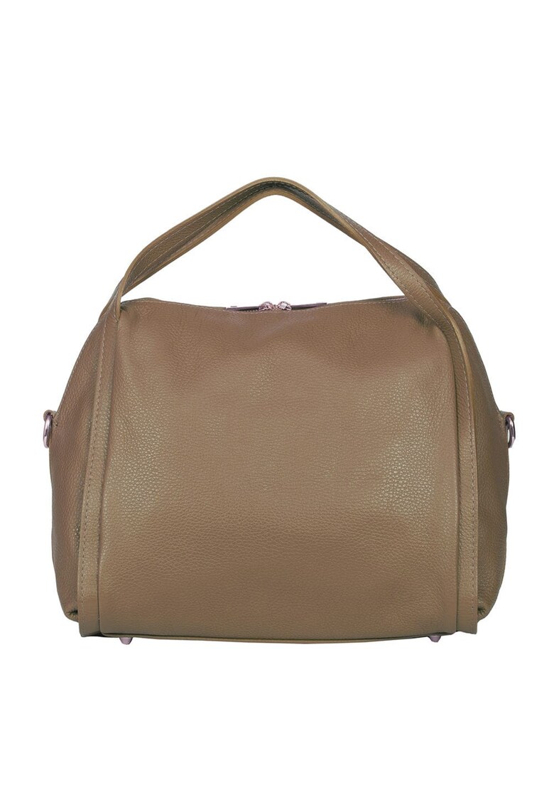 Geanta dama din piele naturala Evelyn - Bej