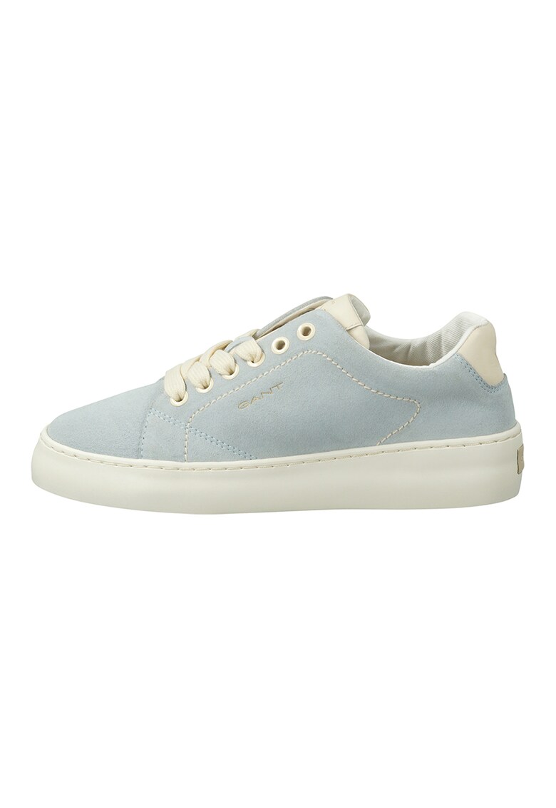Pantofi sport low-cut din piele intoarsa