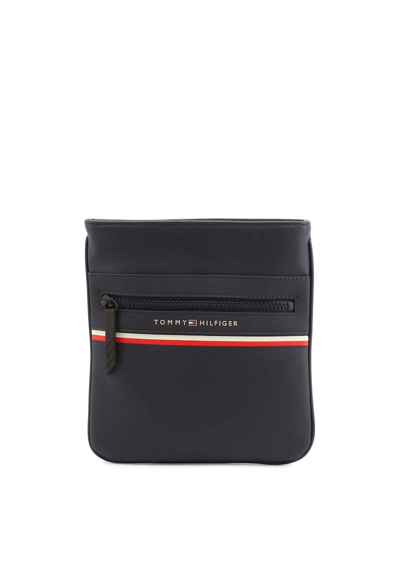 Geanta barbati  Stripe Mini Crossover AM0AM10298 Bleumarin 22 x 20 x 1.5 cm