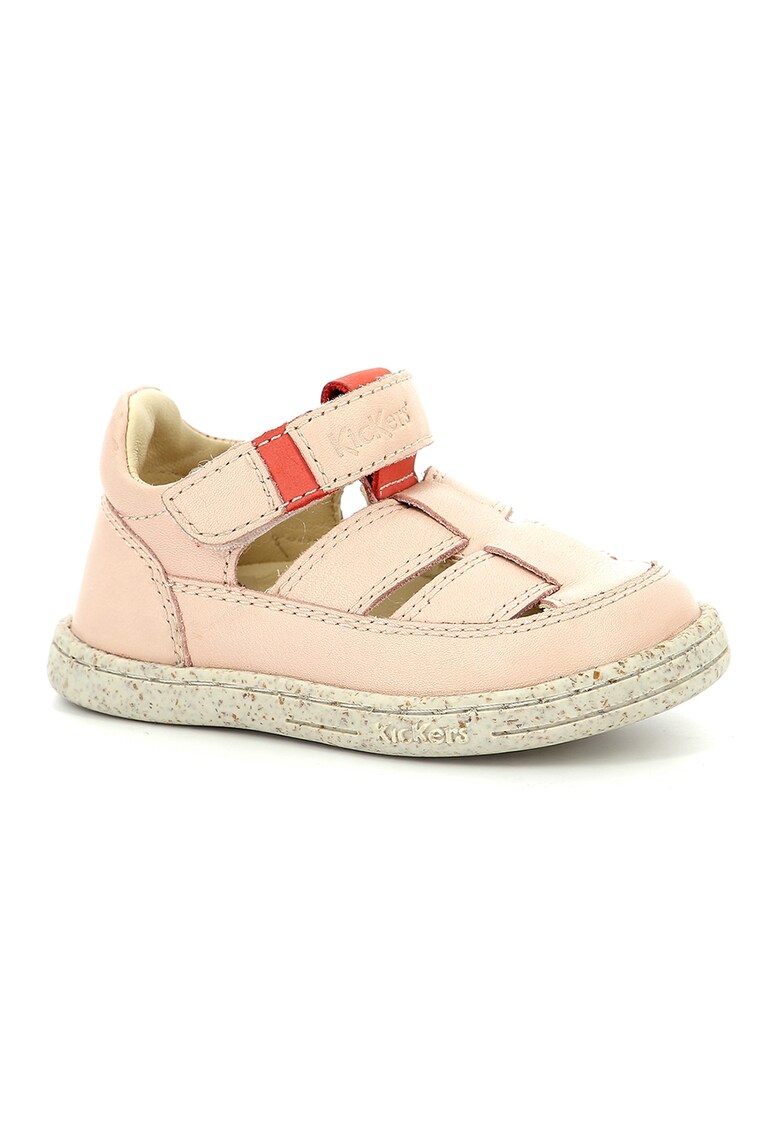 Kickers kids Кожени сандали с велкро за Момичета Kickers kids Кожени сандали с велкро за Момичета