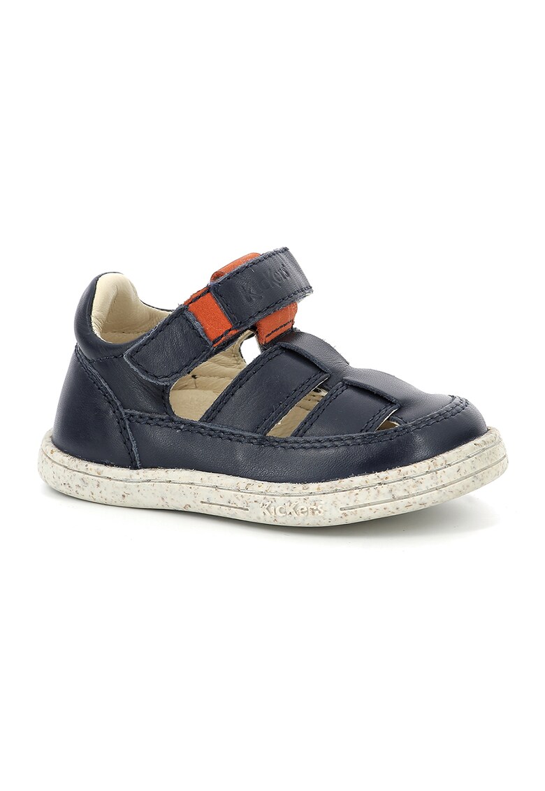 Kickers kids Кожени сандали с велкро за Момичета Kickers kids Кожени сандали с велкро за Момичета