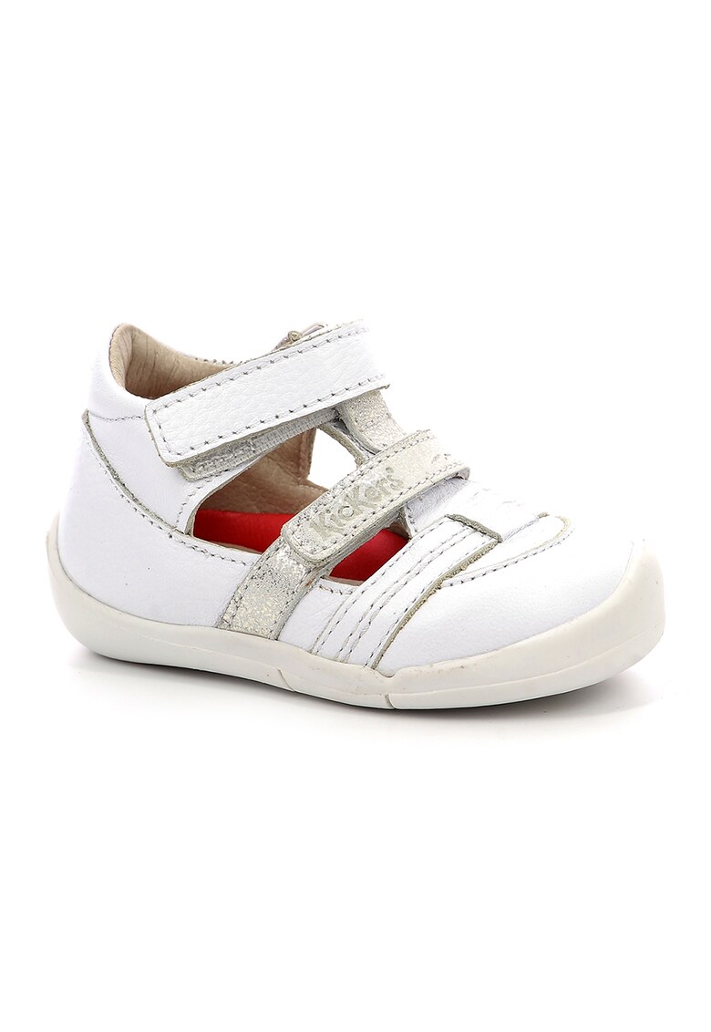 Kickers kids Кожени сандали с велкро за Момичета Kickers kids Кожени сандали с велкро за Момичета
