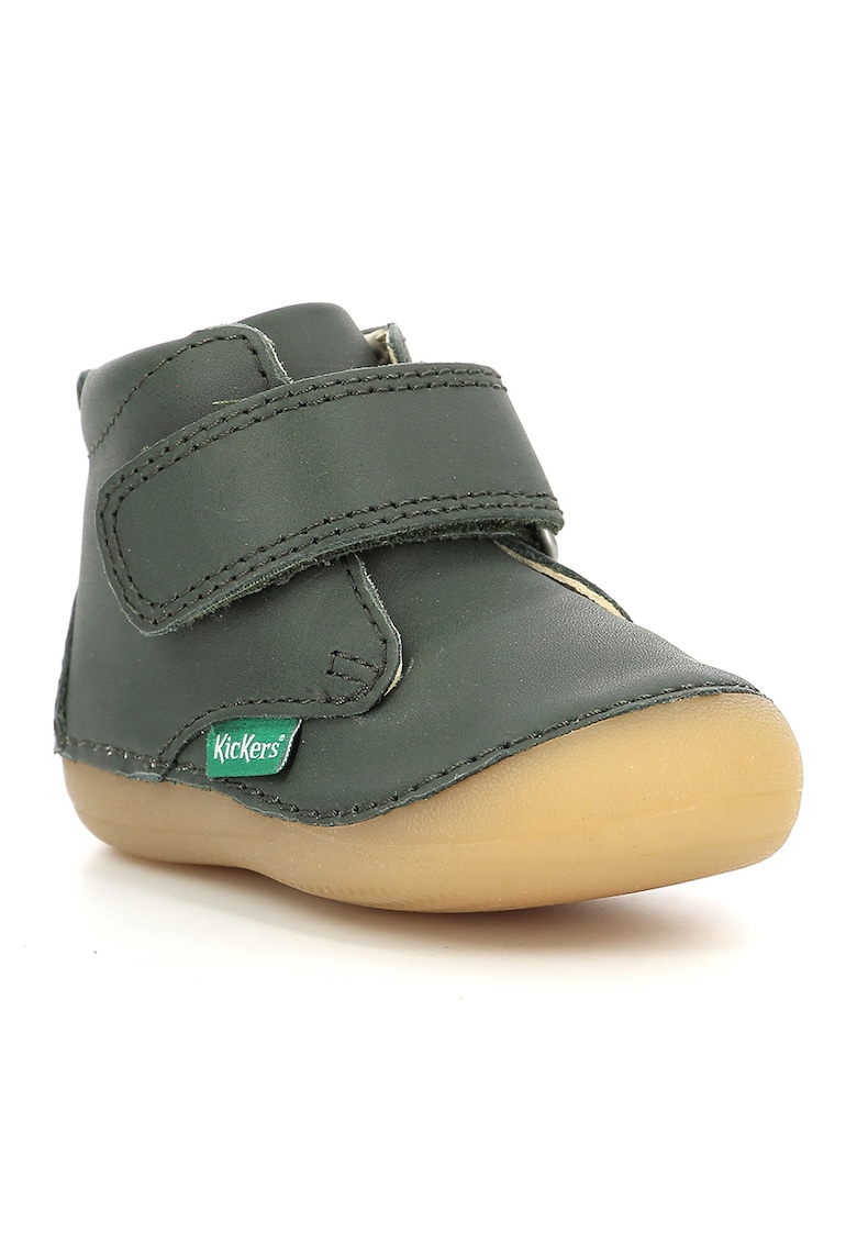 Ghete din piele Sabio - Kaki