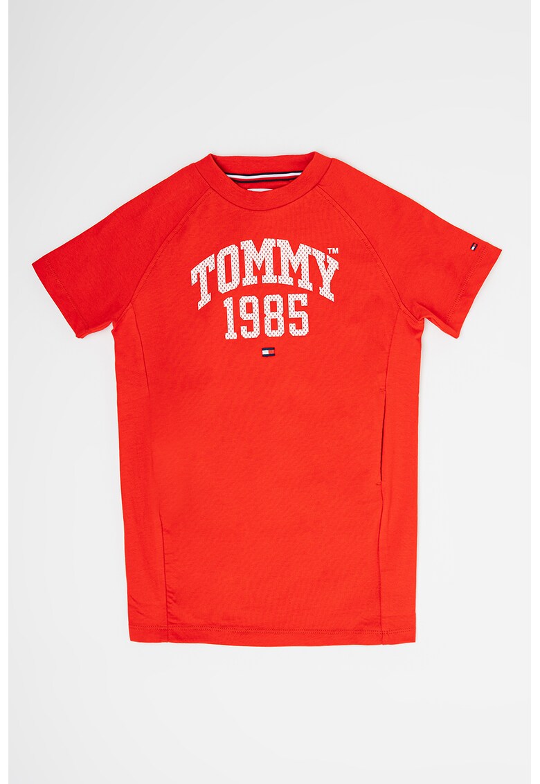 Rochie-tricou cu imprimeu logo