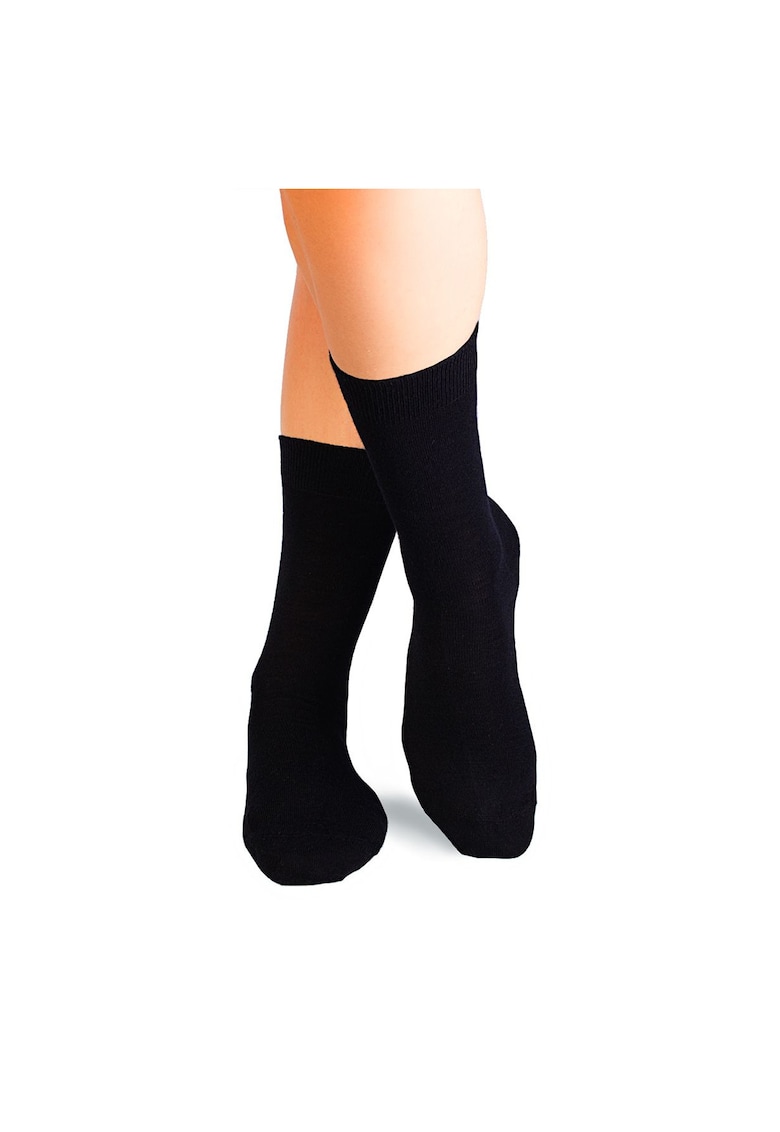 Sosete fine din lana neagra