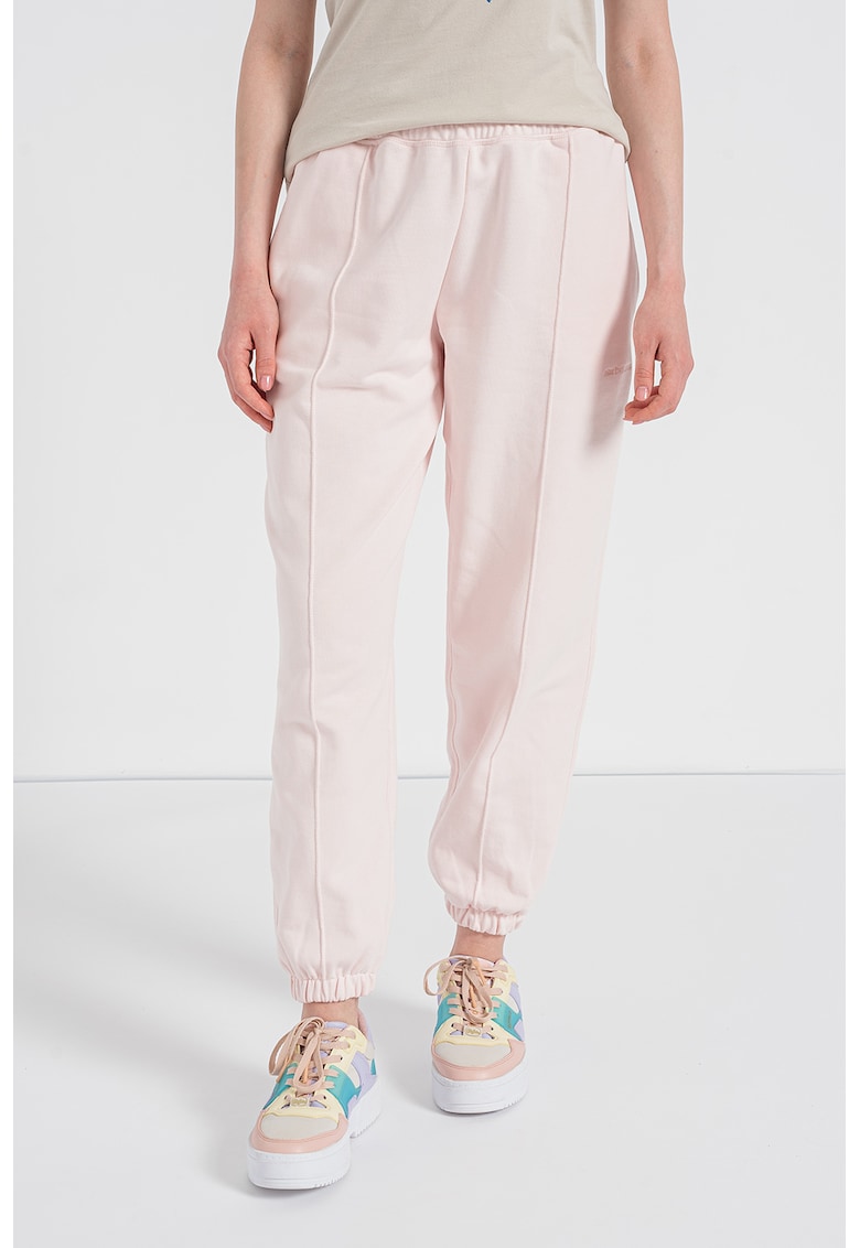 Pantaloni sport din bumbac Athletics Nature State - Roz pal