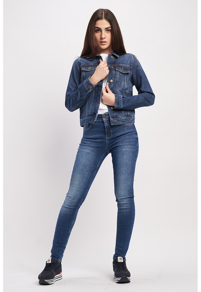 Lee Cooper Дънково яке с джобове на гърдите за Жени Lee Cooper Дънково яке с джобове на гърдите за Жени