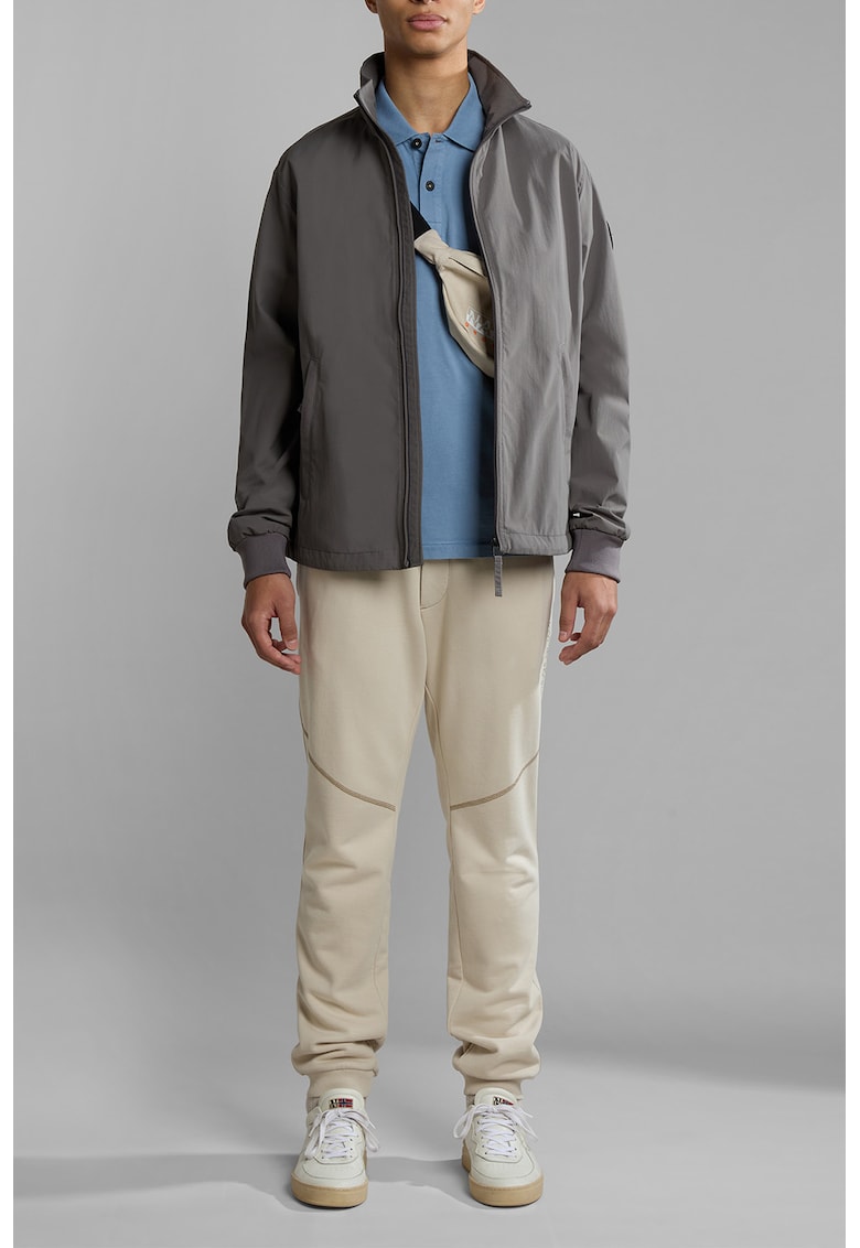 Tricou polo cu logo Elbas - Albastru deschis