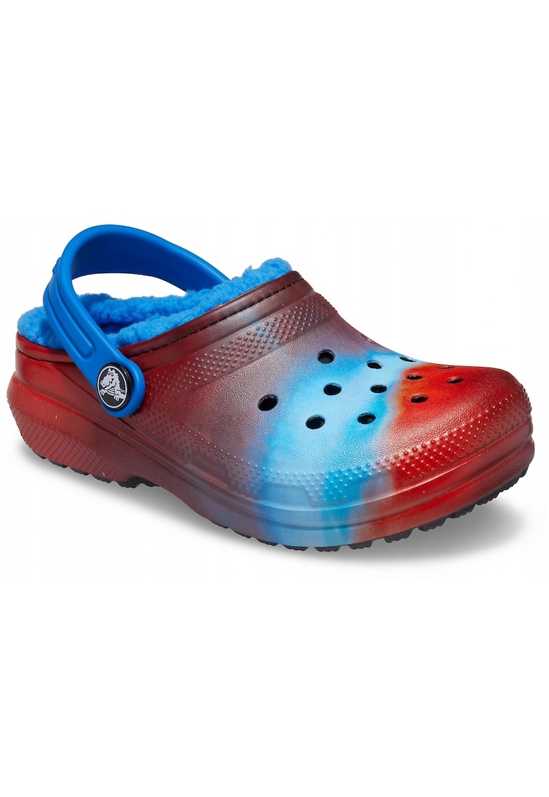 Crocs Saboti Captusiti Copii - Classic Lined Clog - Sintetic - Multicolor - 22.5