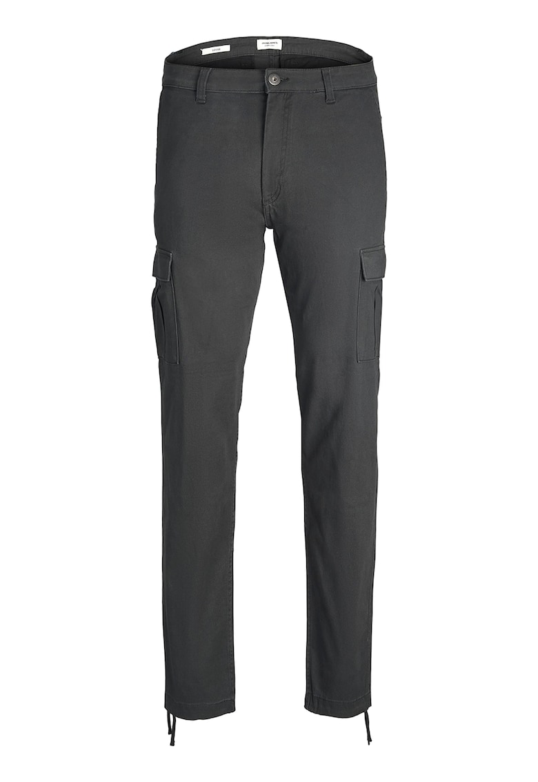Pantaloni cargo lejeri - Negru