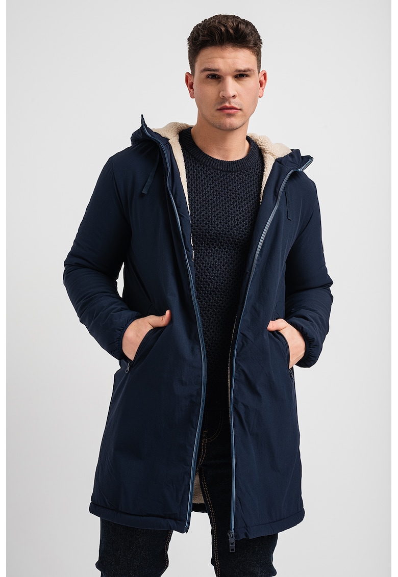 Jack & Jones - Geaca parka cu vatelina si gluga