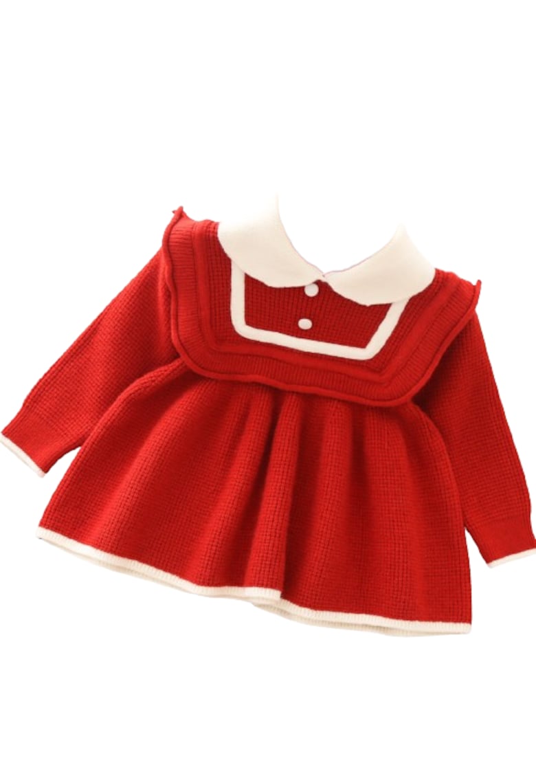 Rochita Fetite Tricotata Rosu Alessia