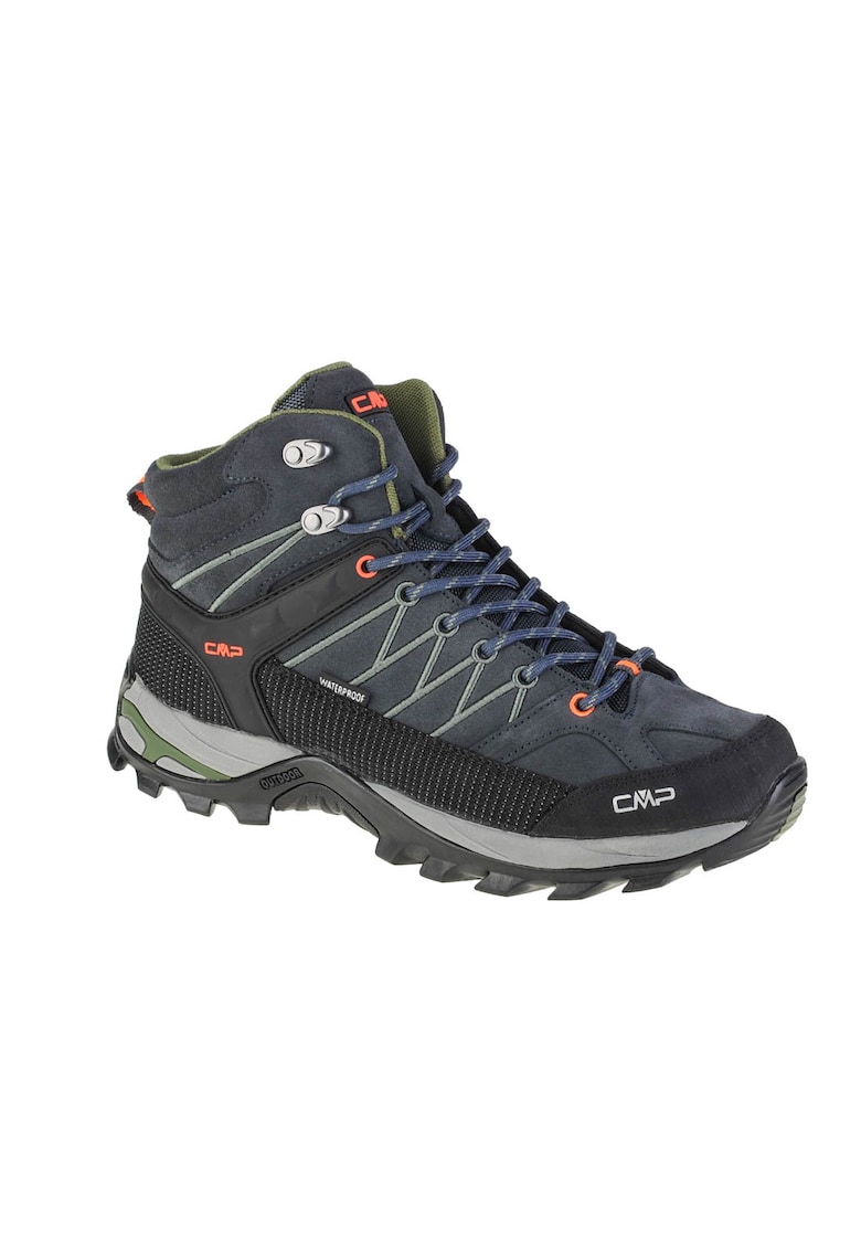 Bocanci barbati  Rigel Mid Trekking WP 3Q12947 - Antracit/Verde Bocanci barbati  Rigel Mid Trekking WP 3Q12947 - Antracit/Verde