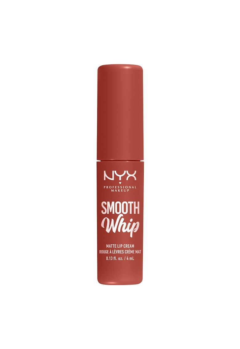 Ruj pentru buze NYX PM Smooth Whip Matte Lip Cream - 7 Pushin' Cushion - 4 ml